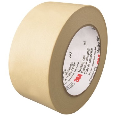3M 2'' x 60 yds. 3M 203 Masking Tape, 24PK BUY00023069